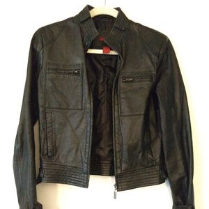 Genuine Leather Moto Jacket